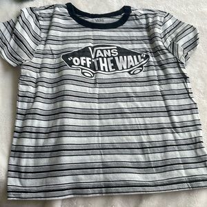 Vans cropped shirt